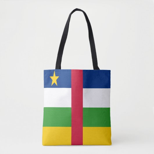 Vlag van de Centraal-Afrikaanse Republiek Tote Bag (Voorkant)