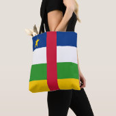 Vlag van de Centraal-Afrikaanse Republiek Tote Bag (Dichtbij)