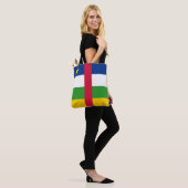Vlag van de Centraal-Afrikaanse Republiek Tote Bag (Op model)