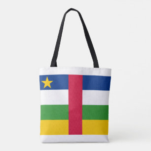 Vlag van de Centraal-Afrikaanse Republiek Tote Bag
