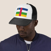 Vlag van de Centraal-Afrikaanse Republiek Trucker Pet (In situ)