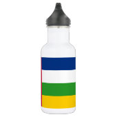 Vlag van de Centraal-Afrikaanse Republiek Waterfles (Rechts)