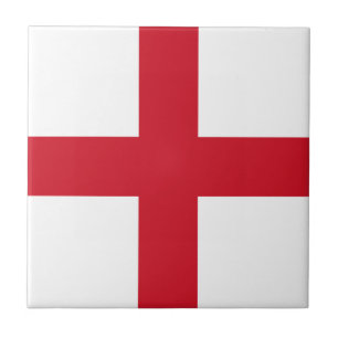 Vlag van de Ceramiektegel van Engeland Tegeltje