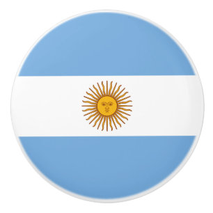 Vlag van de Ceramische Knop van Argentinië