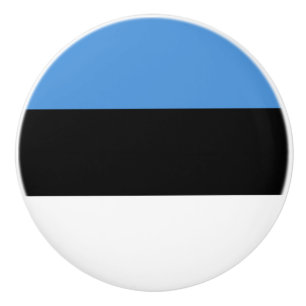 Vlag van de Ceramische Knop van Estland