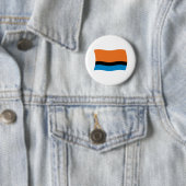 Vlag van de Chagossianen Knop Ronde Button 5,7 Cm (In situ)