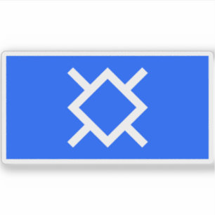 Vlag van de Cheyenne natie en stam, Verenigde Stat Sticker