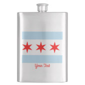 Vlag van de Chicago Classic Flask Flacon (Voorkant)