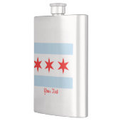 Vlag van de Chicago Classic Flask Flacon (Links)