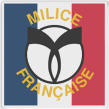 Vlag van de collaborerende Franse militie