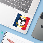 Vlag van de collaborerende Franse militie Sticker (Laptop met iPhone)