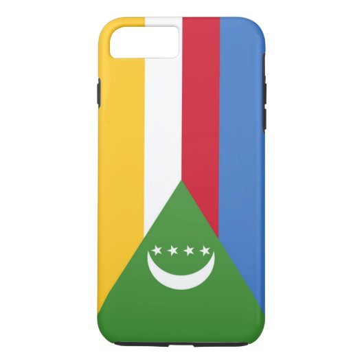 Vlag van de Comoren Case-Mate iPhone Case (Achterkant)