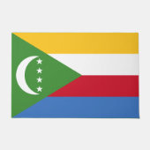 Vlag van de Comoren Deurmat (Voorkant)