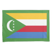 Vlag van de Comoren Kussensloop (Voorkant-Rechts)