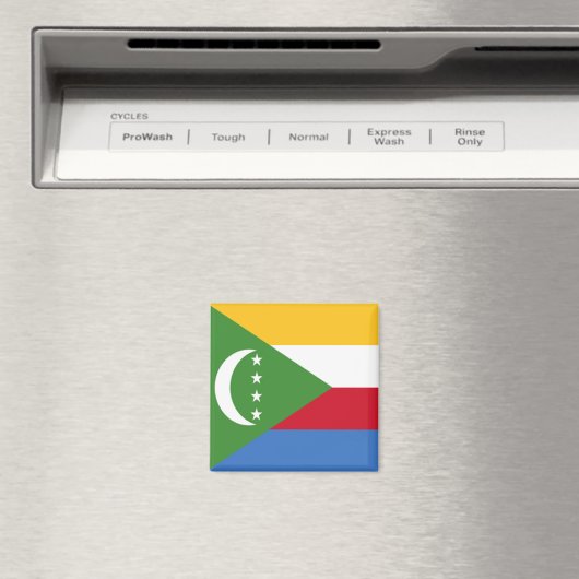 Vlag van de Comoren Magneet (Insitu (Vaatwasser))