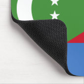 Vlag van de Comoren Muismat (Hoek)