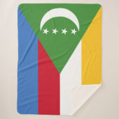 Vlag van de Comoren Sherpa Deken (Voorkant)