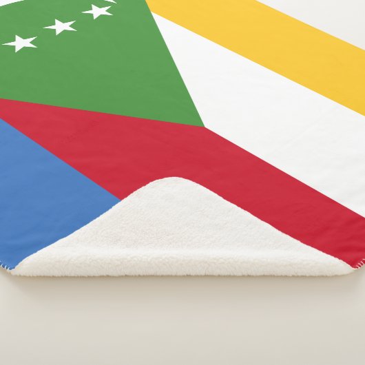 Vlag van de Comoren Sherpa Deken (3/4)
