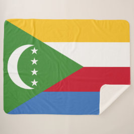 Vlag van de Comoren Sherpa Deken