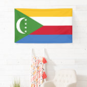 Vlag van de Comoren Spandoek (Insitu)
