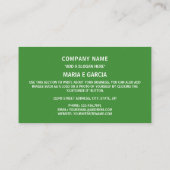 Vlag van de Comoren Vlag van de Comoren Visitekaartje (Achterkant)