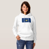 Vlag van de Conch-republiek, vlag van het sleutelw Hoodie (Voorkant volledig)