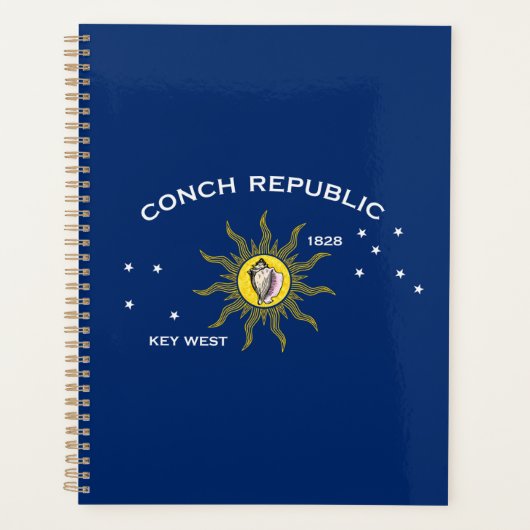 Vlag van de Conch Republiek, Vlag van Key West Planner (Voorkant)