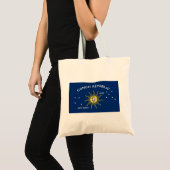 Vlag van de Conch Republiek, Vlag van Key West Tote Bag (Voorkant (product))