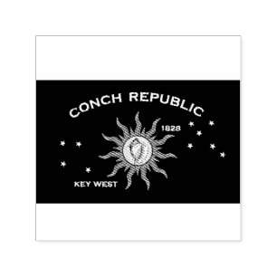 Vlag van de Conch Republiek, Vlag van Key West Zelfinktende Stempel
