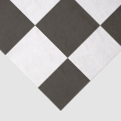 Vlag van de controleur (zwart-wit) tissuepapier (Detail)