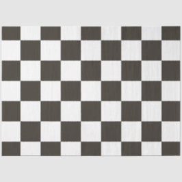 Vlag van de controleur (zwart-wit) tissuepapier