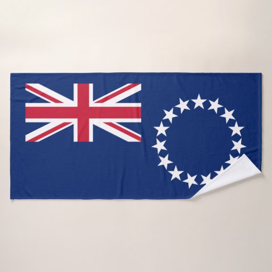 Vlag van de Cookeilanden Bad Handdoek (Badhanddoek)