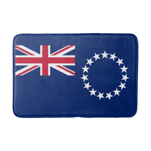 Vlag van de Cookeilanden Badmat (Voorkant)