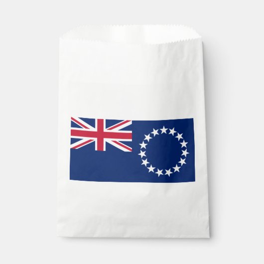 Vlag van de Cookeilanden Bedankzakje (Voorkant)