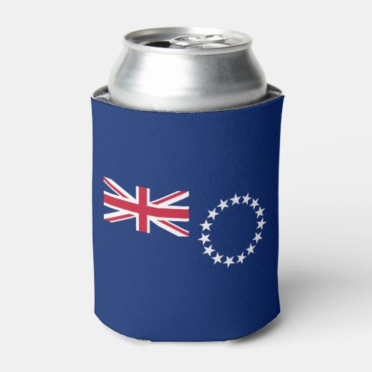 Vlag van de Cookeilanden Blikjeskoeler (Blikje Voorkant)