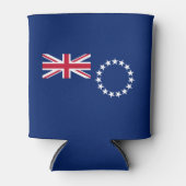 Vlag van de Cookeilanden Blikjeskoeler (Voorkant)