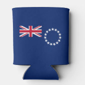 Vlag van de Cookeilanden Blikjeskoeler (Achterkant)
