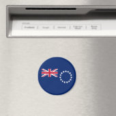 Vlag van de Cookeilanden Magneet (Insitu (Vaatwasser))