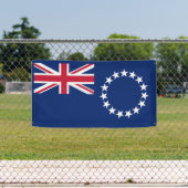 Vlag van de Cookeilanden Spandoek (Insitu)