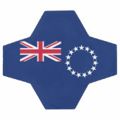 Vlag van de Cookeilanden Voetbal (Enkel)