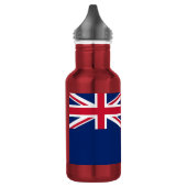 Vlag van de Cookeilanden Waterfles (Links)