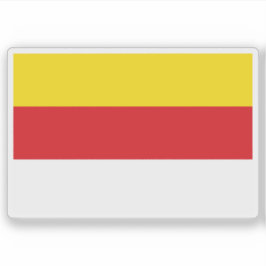 Vlag van de deelstaat Karinthië, Oostenrijk Sticker