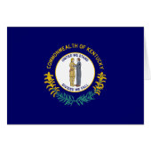 Vlag van de deelstaat Kentucky (Voorkant Horizontaal)