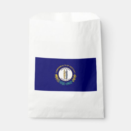 Vlag van de deelstaat Kentucky Bedankzakje (Voorkant)