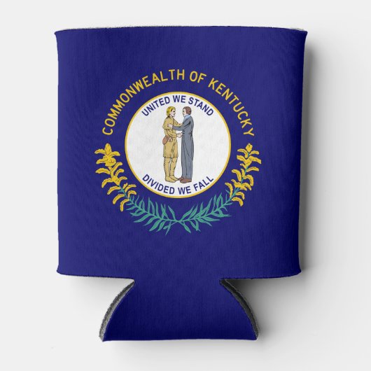 Vlag van de deelstaat Kentucky Blikjeskoeler (Voorkant)