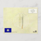 Vlag van de deelstaat Kentucky Briefkaart (Achterkant)