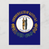 Vlag van de deelstaat Kentucky Briefkaart (Voorkant)