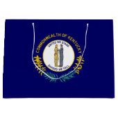 Vlag van de deelstaat Kentucky Groot Cadeauzakje (Voorkant)