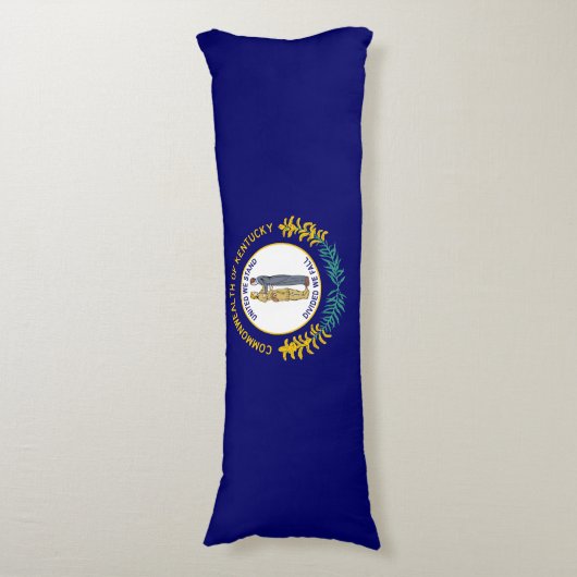 Vlag van de deelstaat Kentucky Lichaamskussen (Voorkant Verticaal)