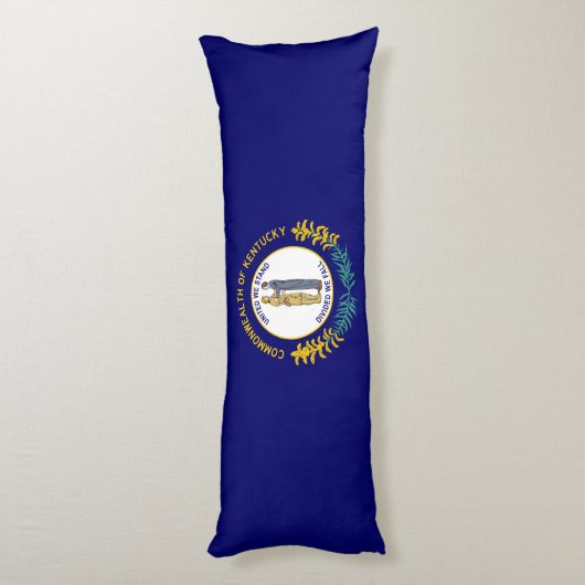 Vlag van de deelstaat Kentucky Lichaamskussen (Achterkant (Verticaal))